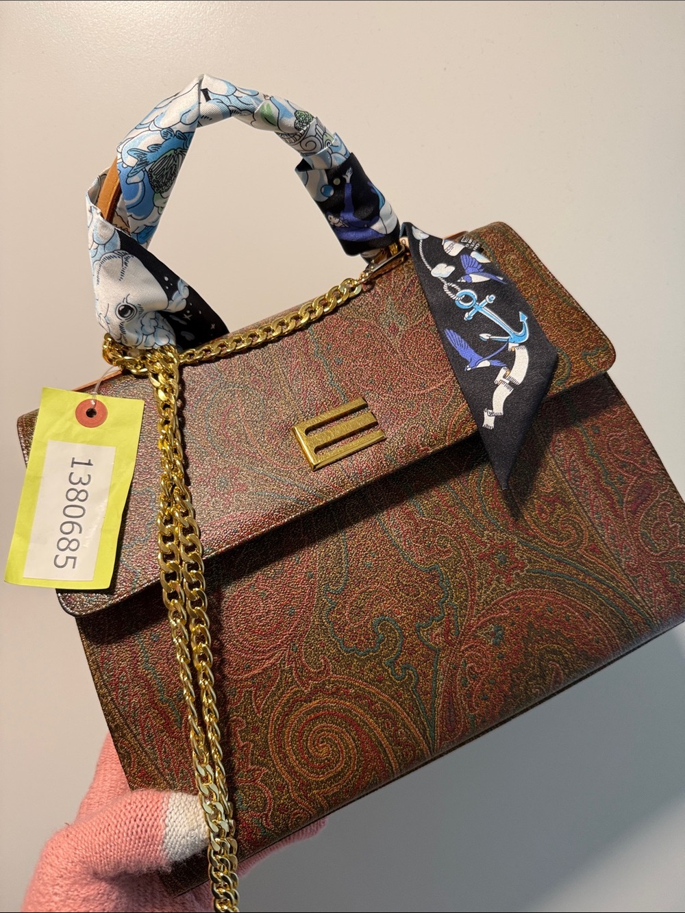 Etro Milano crossbody bag with adjustable strap